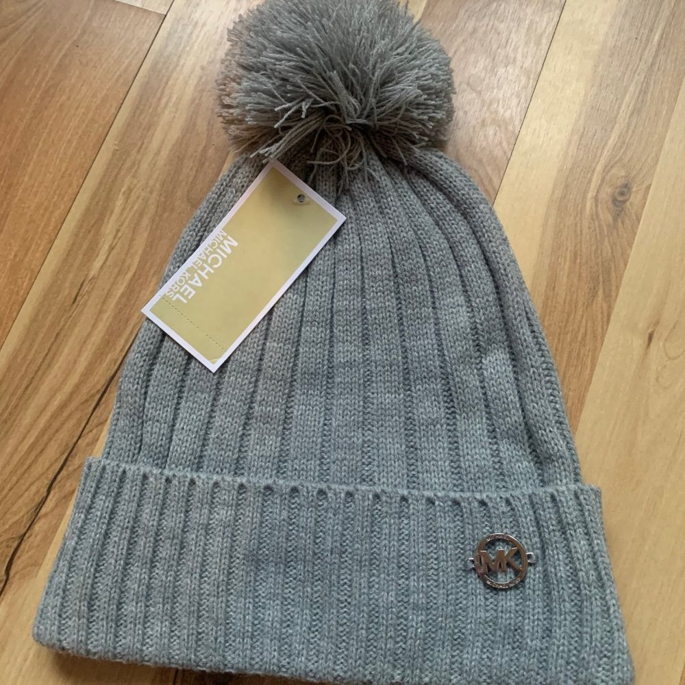 Grey Michael Kors Beanie
